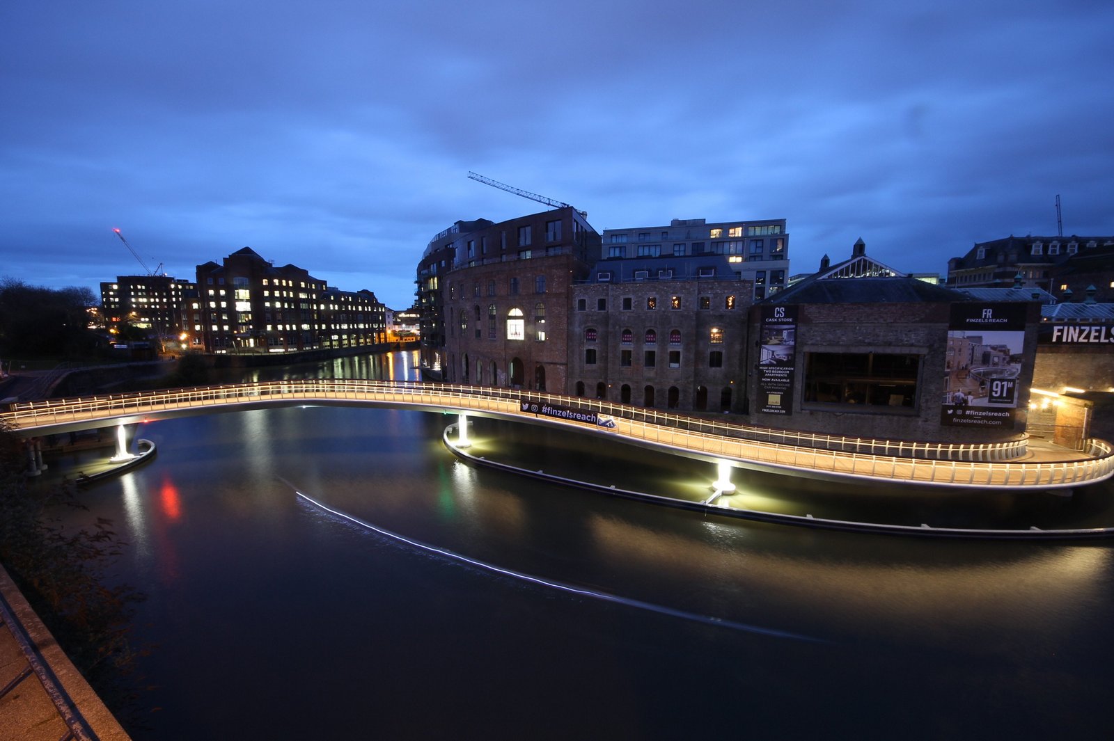 CTS win Tekla Award for Finzels Reach Bridge